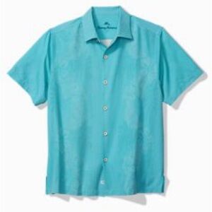 Tommy Bahama Big & Tall Beach Wishes Silk Camp Shirt in size XXL